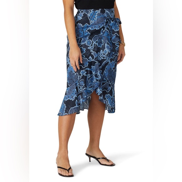 Parker Drew Wrap Skirt - Picture 6 of 8